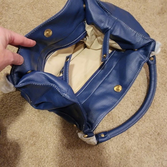 NWT Lexy International Handbag ~ Navy Blue - Picture 5 of 8